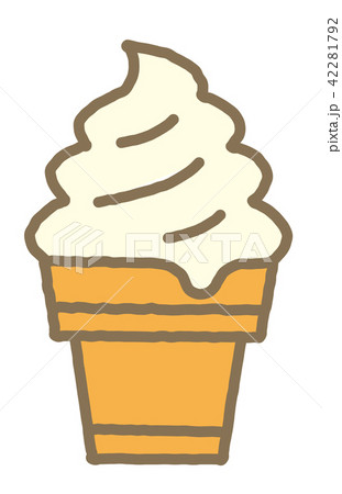 ソフトクリーム 42281792