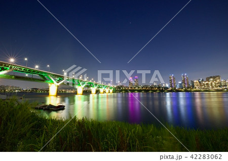 清潭大橋 夜景 トゥクソム遊園地 42283062