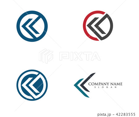K Letter Arrow vector illustration icon K Letter Arrow vector illustration icon 42283555