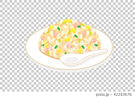 Fried Rice - Stock Illustration [42283676] - PIXTA