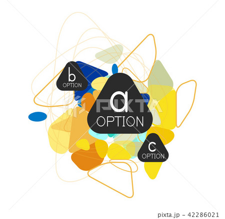 Triangle infographics design layout Triangle infographics design layout 42286021
