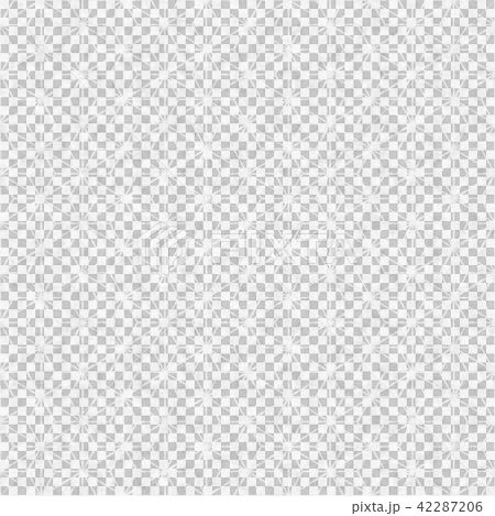 Japanese pattern hemp leaf pattern Japanese pattern hemp leaf pattern 42287206