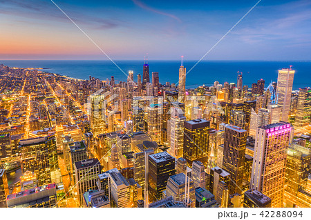 Chicago, Illinois, USA Skyline Chicago, Illinois, USA Skyline 42288094