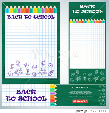 back to school poster banners set back to school poster banners set 42291444
