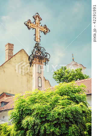 Detail of holy cross in Szentendre, Hungary Detail of holy cross in Szentendre, Hungary 42291991