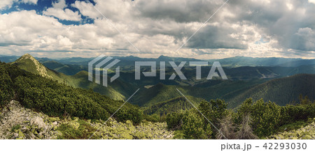 Carpathian mountain landscape 42293030