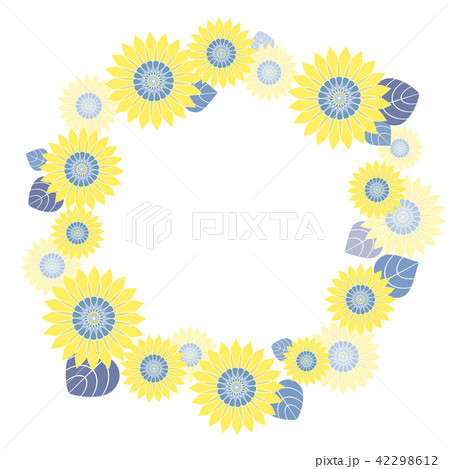 ひまわりフレーム 42298612