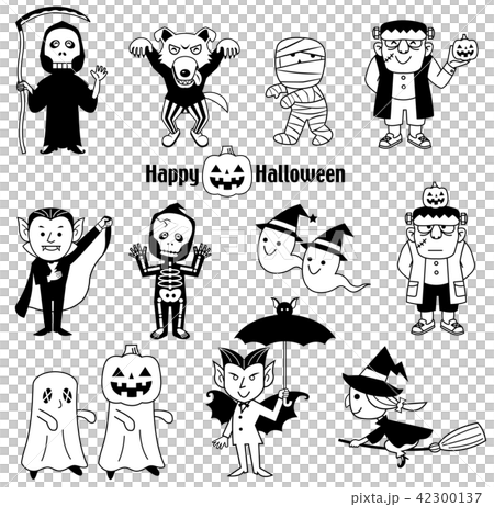 ハロウィン素材 怪物くん 42300137