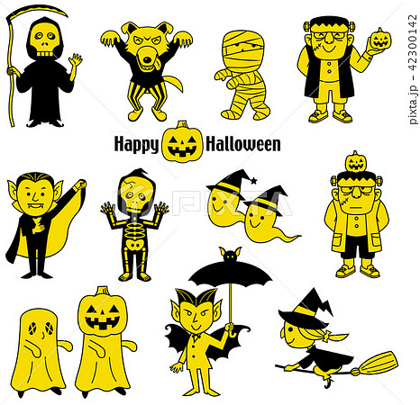 ハロウィン素材 怪物くん 42300142