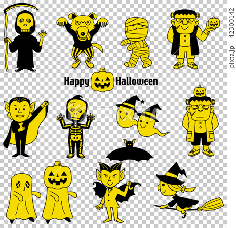 ハロウィン素材 怪物くん 42300142