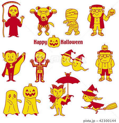 ハロウィン素材 怪物くん 42300144