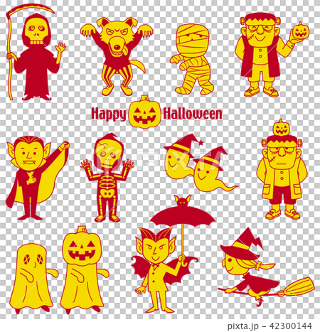 ハロウィン素材 怪物くん 42300144