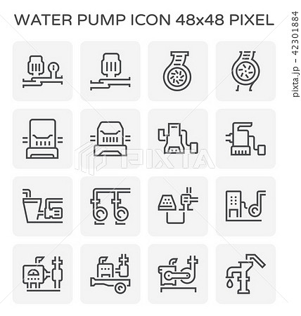 water pump icon 42301884