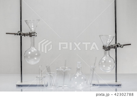 Laboratory equipment in chemistry mixing Laboratory equipment in chemistry mixing 42302788