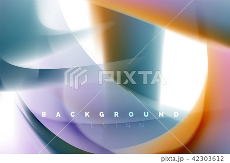 Holographic paint explosion design, fluid colors flow, colorful storm. Liquid mixing colours motion 42303612