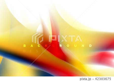 Holographic paint explosion design, fluid colors flow, colorful storm. Liquid mixing colours motion Holographic paint explosion design, fluid colors flow, colorful storm. Liquid mixing colours motion 42303675