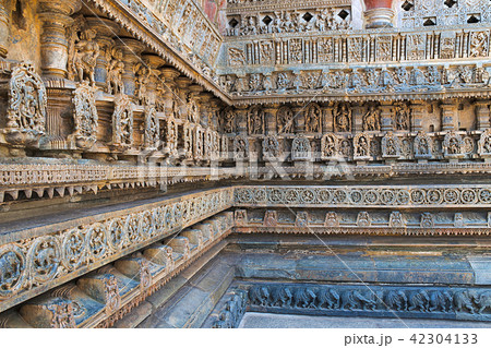 Decorative friezes, Chennakeshava temple, Belur 42304133