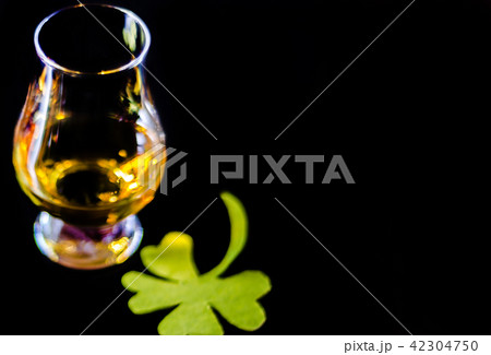 Single malt whisky in a glass of tasting 42304750