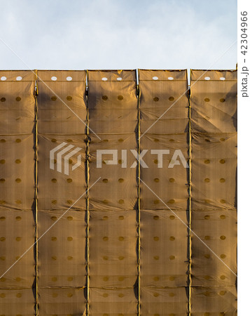 The construction site enclosed plastic mash The construction site enclosed plastic mash 42304966