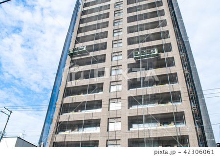 高層マンション外壁修理 42306061
