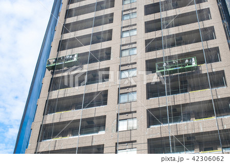 高層マンション外壁修理 42306062