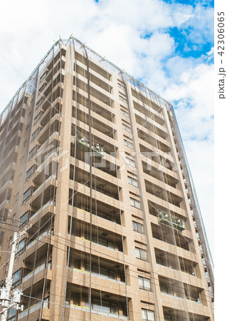 高層マンション外壁修理 42306065
