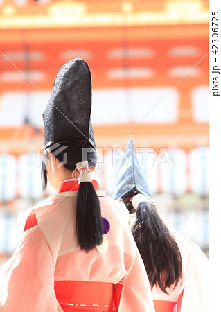 白拍子後姿 42306725