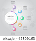 Infographic design vector Business concept 42309163