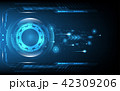 Abstract technology background Hi-tech 42309206