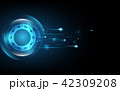 Abstract technology background Hi-tech 42309208