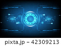 Abstract technology background Hi-tech 42309213
