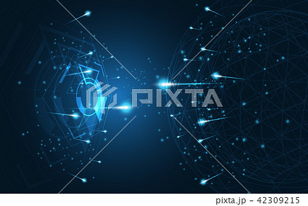 Abstract technology background Hi-tech 42309215