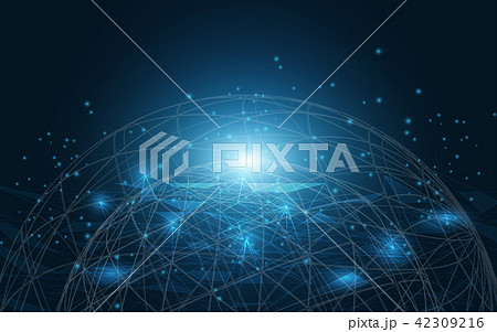 Abstract technology background Hi-tech 42309216