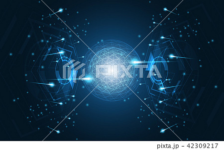 Abstract technology background Hi-tech 42309217