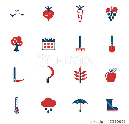 autmn icon set 42310041