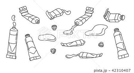 Water color vector icon acrylic logo cartoon 42310407