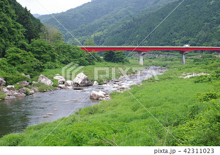 加計町の太田川と橋 加計町の太田川と橋 42311023