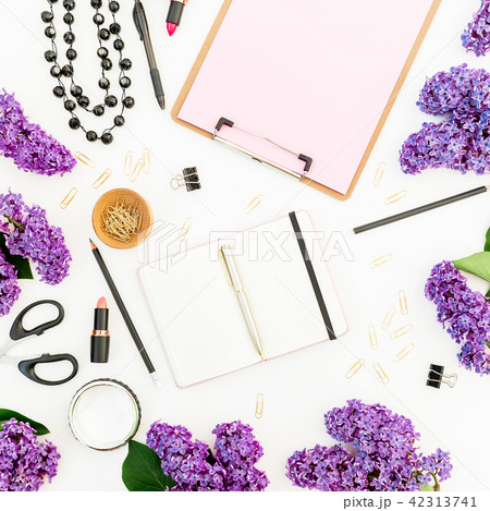Work place composition with clipboard, notebook Work place composition with clipboard, notebook 42313741