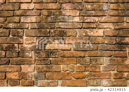 Old Brick layer on the wall Old Brick layer on the wall 42314915