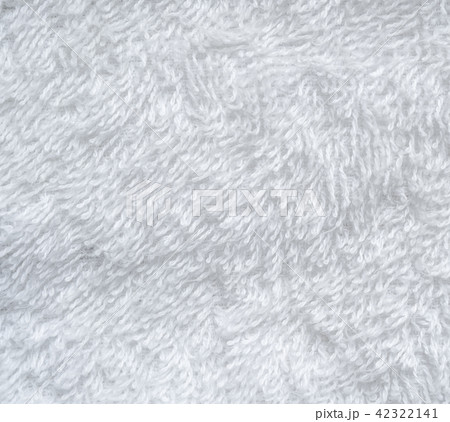 White natural cotton towel pattern texture 42322141