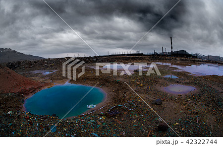 landscape with ecology pollution 42322744