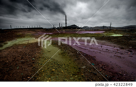 landscape with ecology pollution 42322849