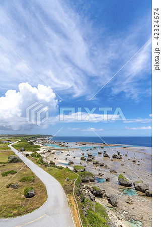 沖縄県 宮古島 東平安名岬 沖縄県 宮古島 東平安名岬 42324674