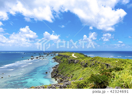 沖縄県 宮古島 東平安名岬 沖縄県 宮古島 東平安名岬 42324691