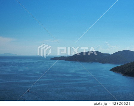 夏の播磨灘　万葉岬からの播磨灘の眺望 42326622