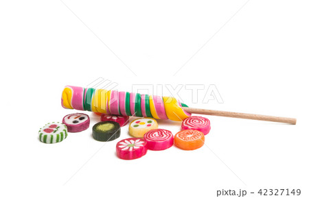 Fruit candy isolated 42327149