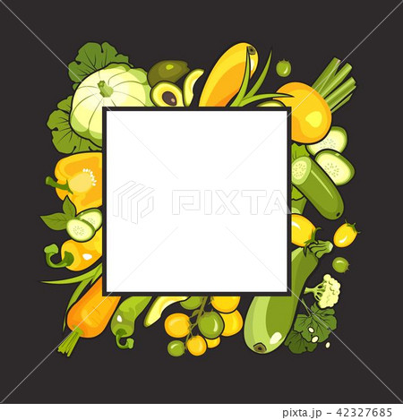 collection of ripe vegetables 42327685