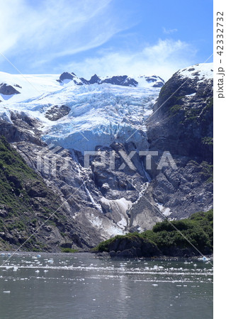 アラスカ氷河クルーズからの景色 アラスカ氷河クルーズからの景色 42332732