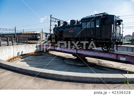 大井川鐵道 SLの転車台 新金谷駅 大井川鐵道 SLの転車台 新金谷駅 42336328
