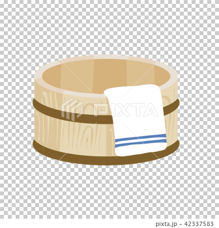 風呂桶 イラストのイラスト素材